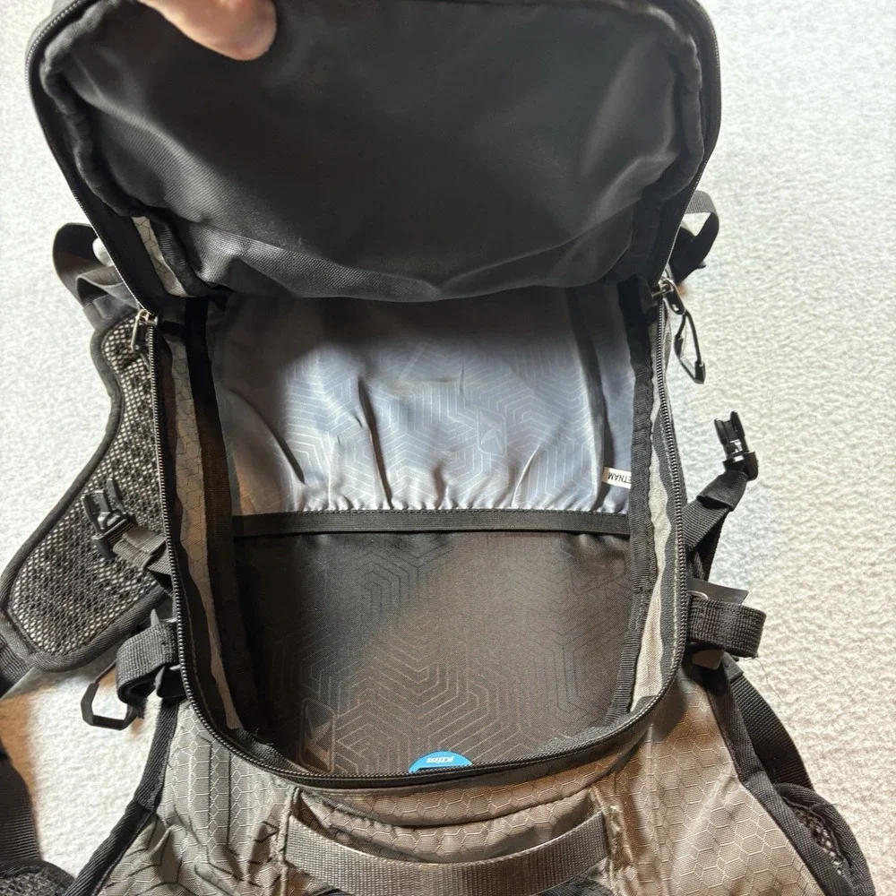 Klim Nac Pak Technical Hydration Backpack Castlerock Moto Y2K Gorpcore Bag